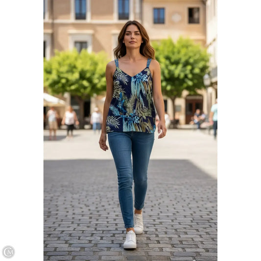 Top Sleeveless By White House Black Market In Blue, Size: L