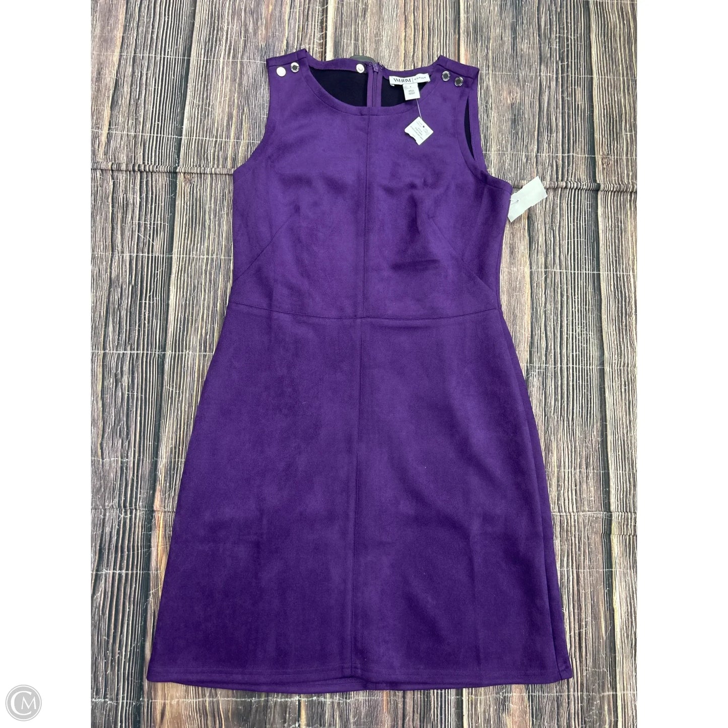 Dress Work By White House Black Market In Purple, Size: 4