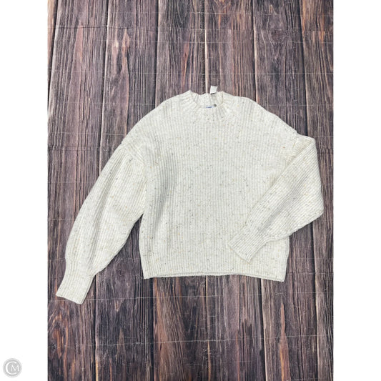 Sweater By Old Navy In White, Size: L Tall
