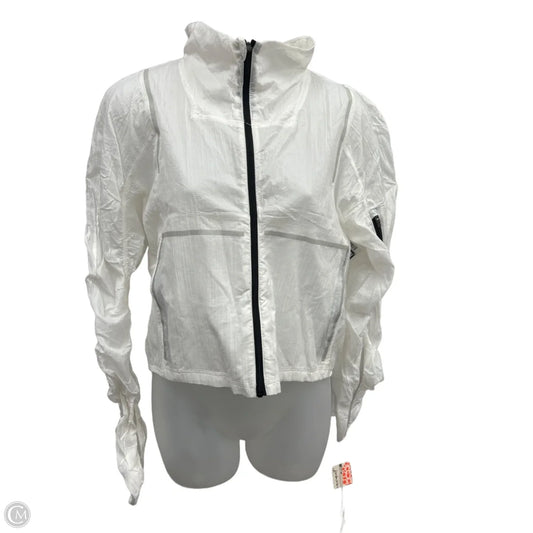 Jacket Windbreaker By Free People In White, Size: Xs