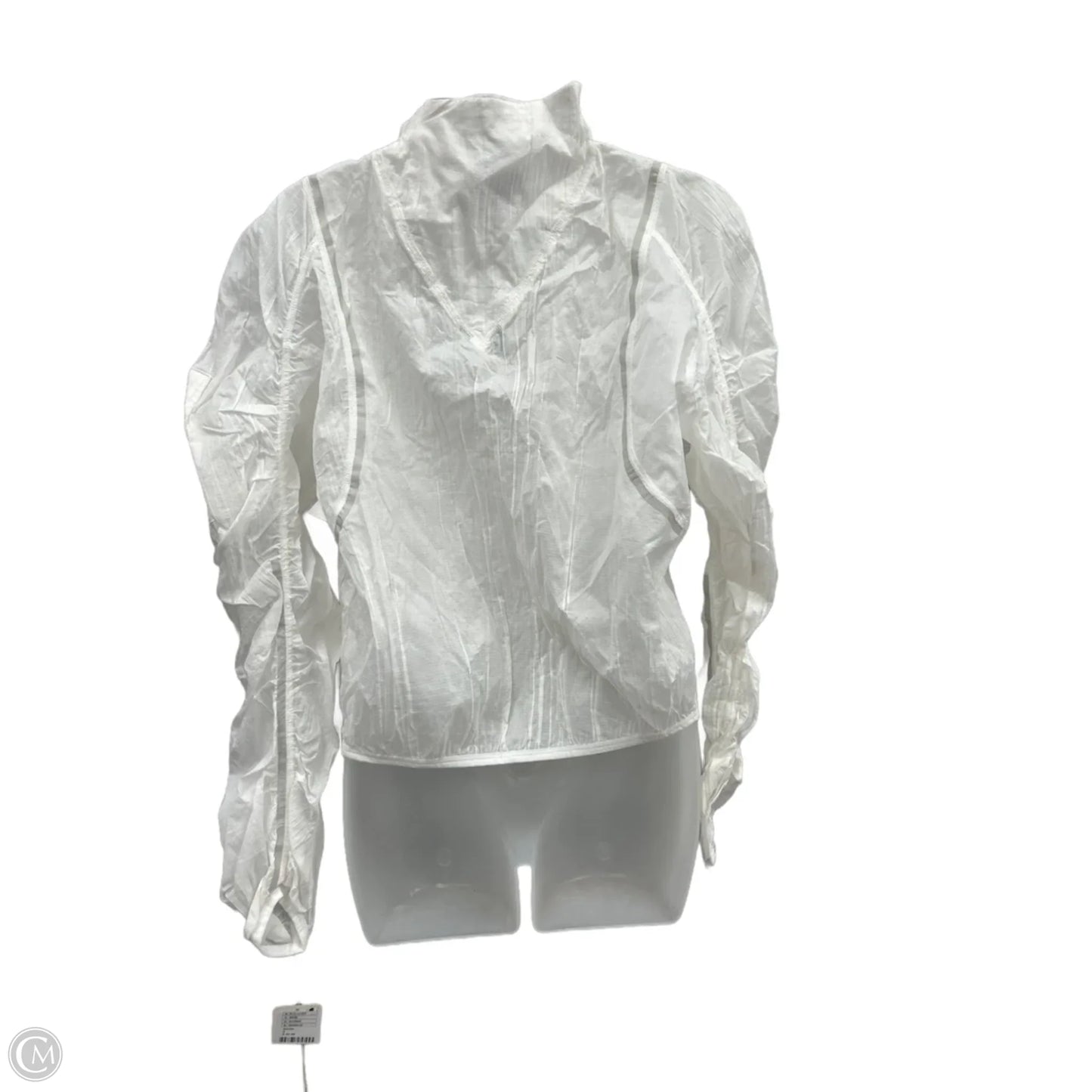 Jacket Windbreaker By Free People In White, Size: Xs