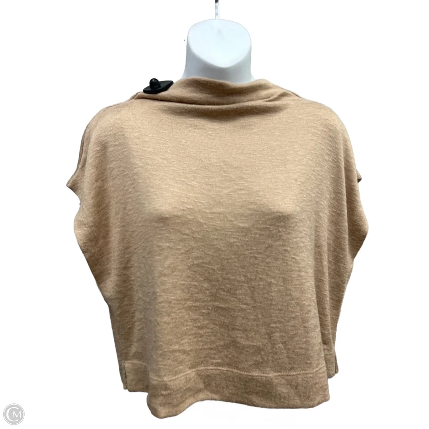 Top Sleeveless By Anthropologie In Tan, Size: M