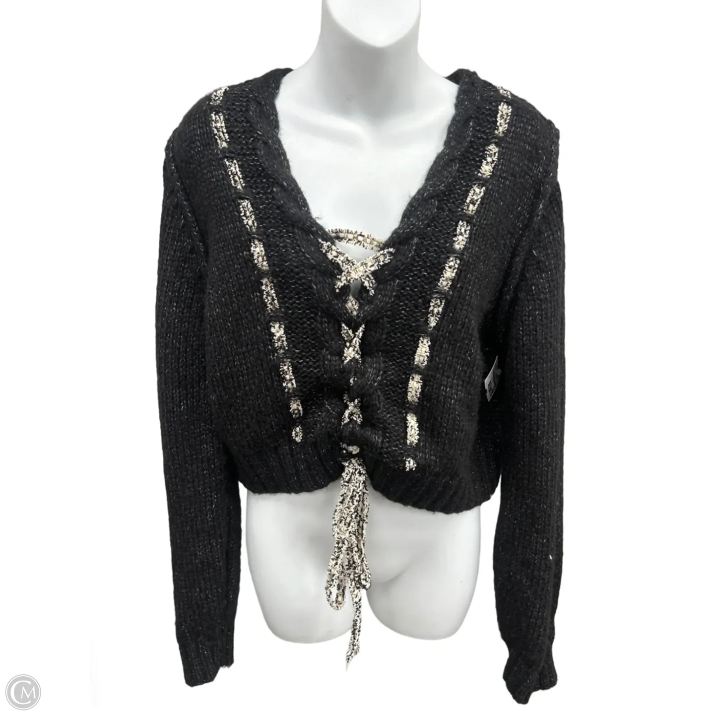 Sweater By Pol In Black, Size: S