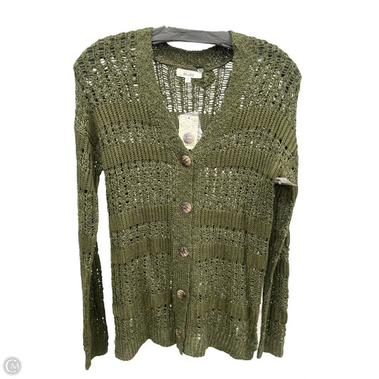 Cardigan By Mudd In Green, Size: Xs