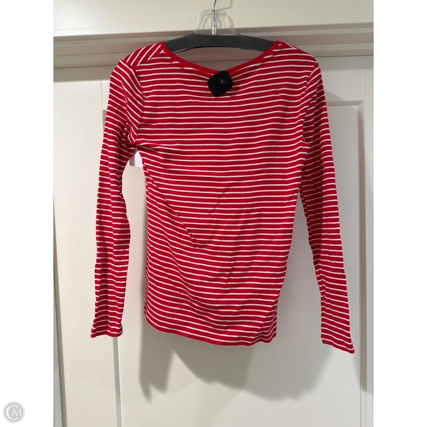 Top Long Sleeve By Talbots In Red, Size: Xs
