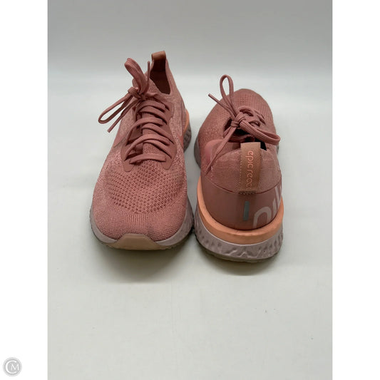 Shoes Athletic By Nike In Pink, Size: 8.5