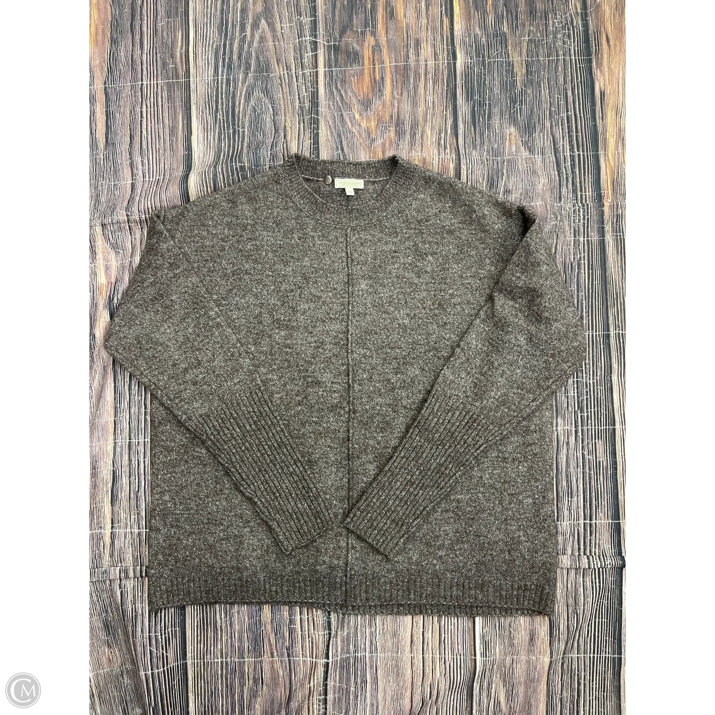 Sweater By Clothes Mentor In Brown, Size: S