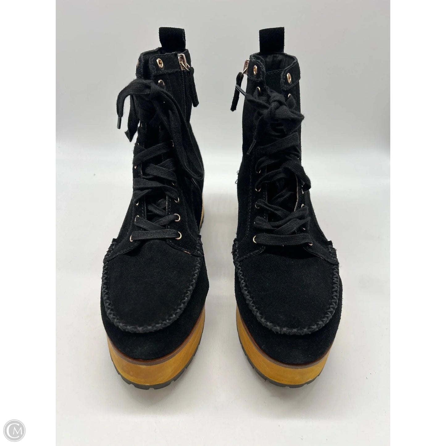 Boots Ankle Heels By Kelsi Dagger In Black, Size: 11