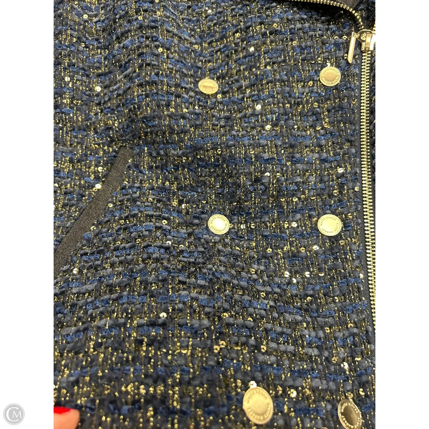 Blazer By White House Black Market In Blue, Size: 10p