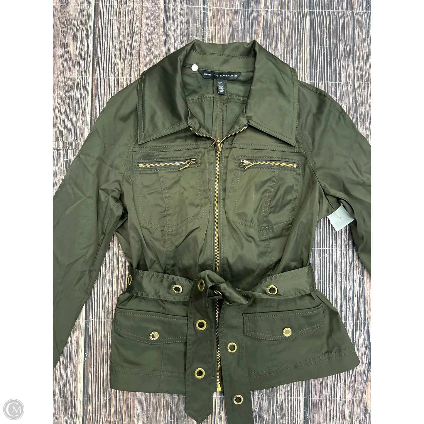Jacket Other By White House Black Market In Green, Size: Mp