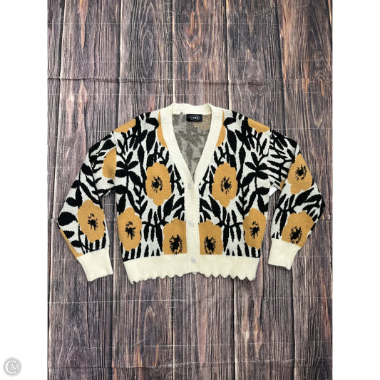 Cardigan By Cider In Cream, Size: L