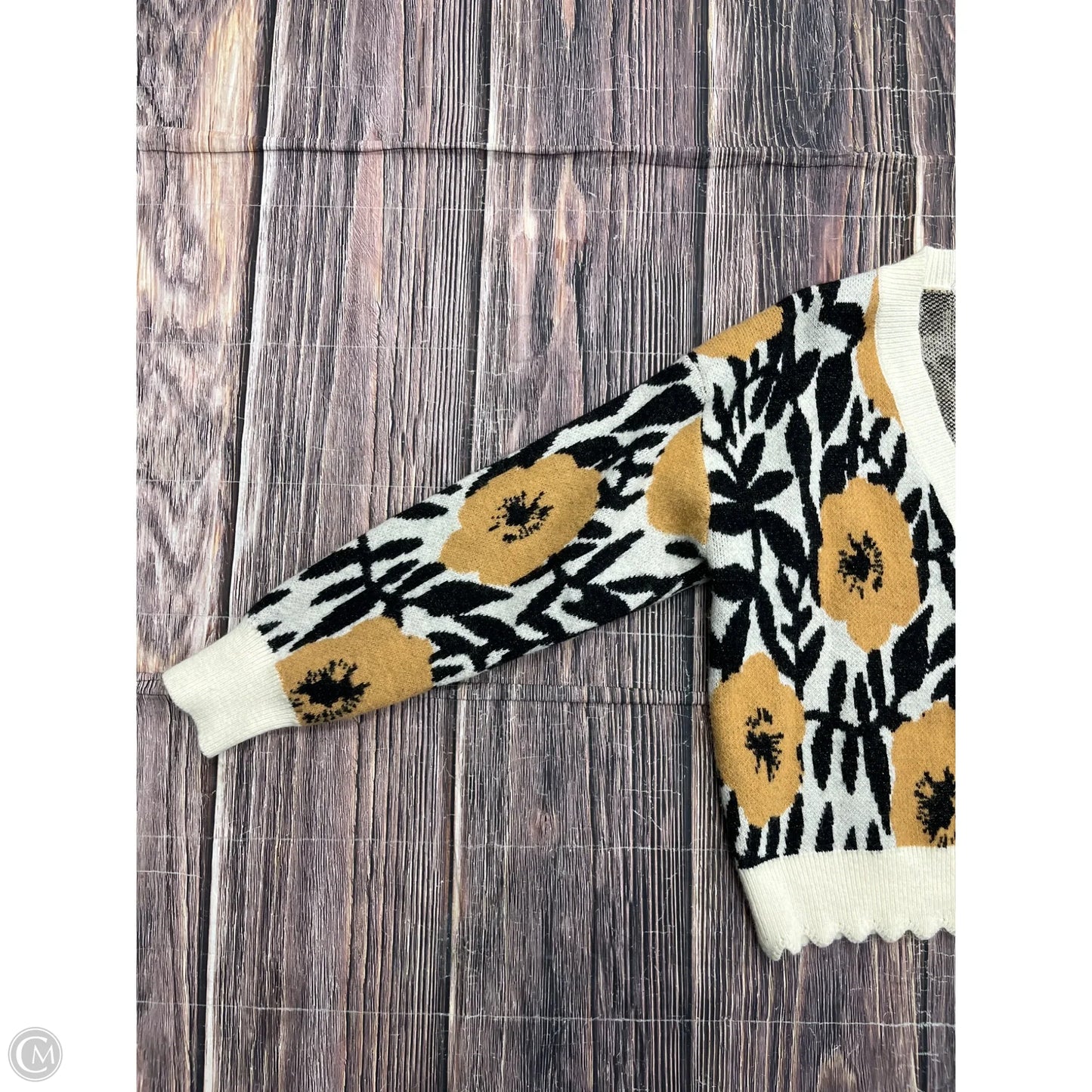 Cardigan By Cider In Cream, Size: L