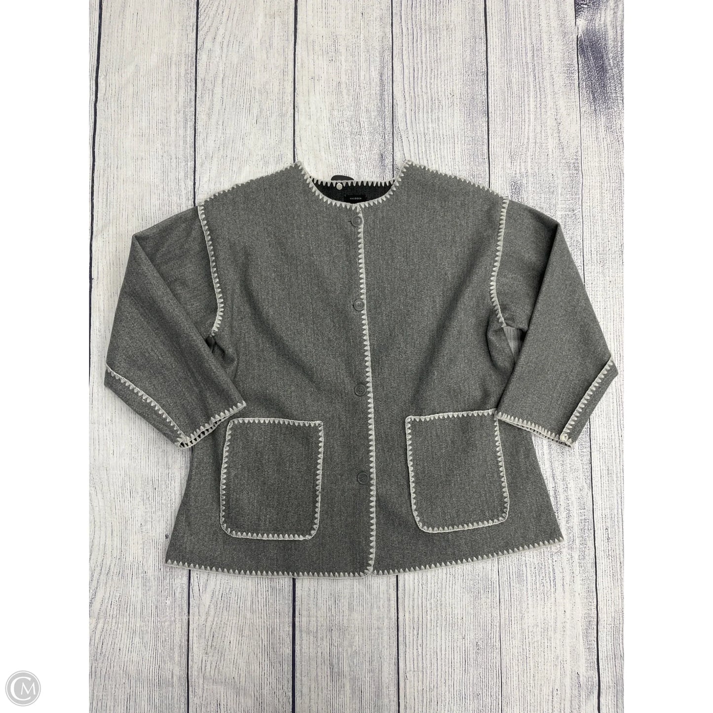 Cardigan By Halogen In Grey, Size: Xl