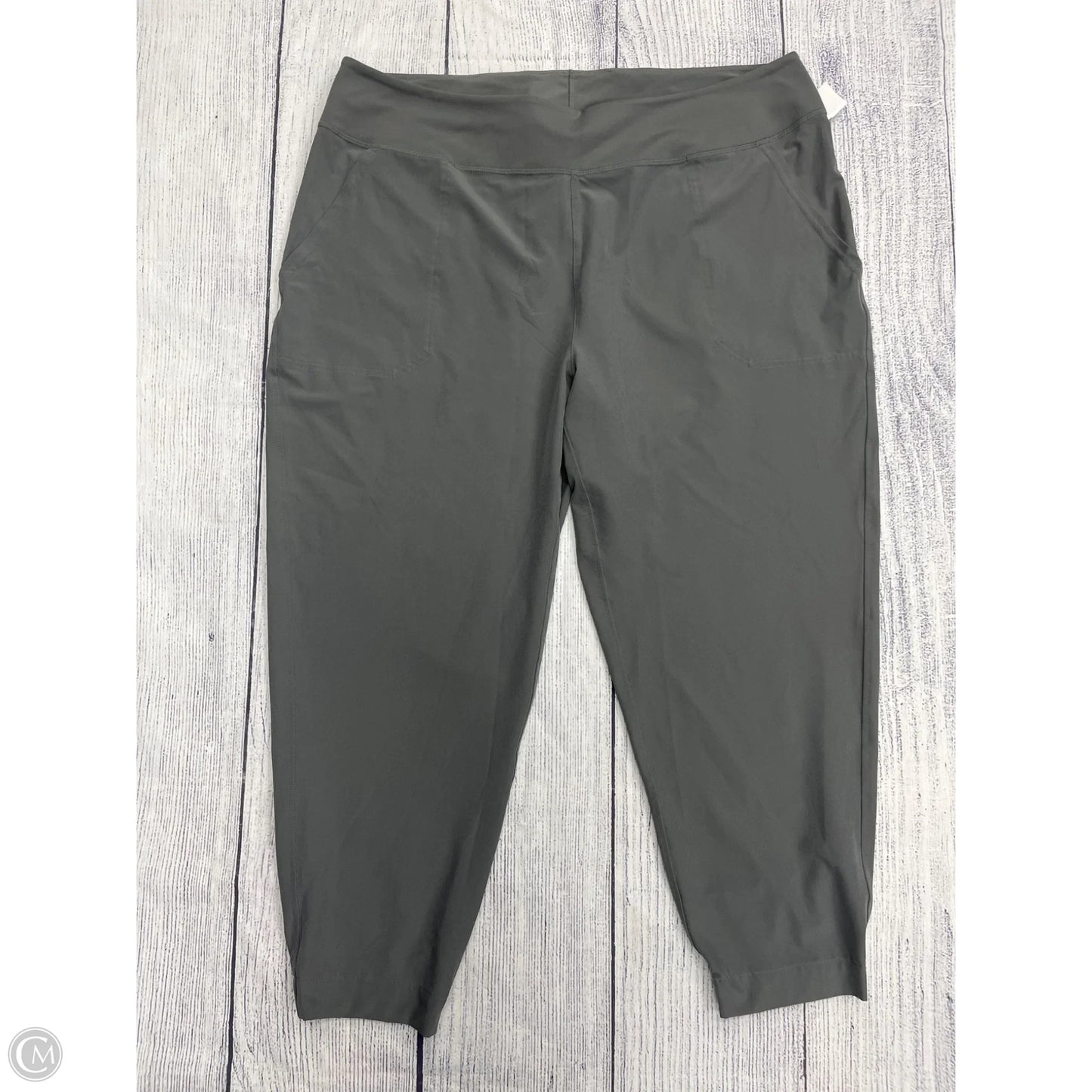 Athletic Leggings By Patagonia In Grey, Size: 1x