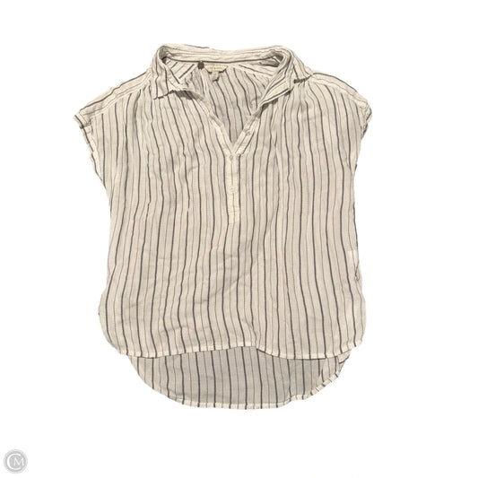 Top Short Sleeve By Lucky Brand In White, Size: S