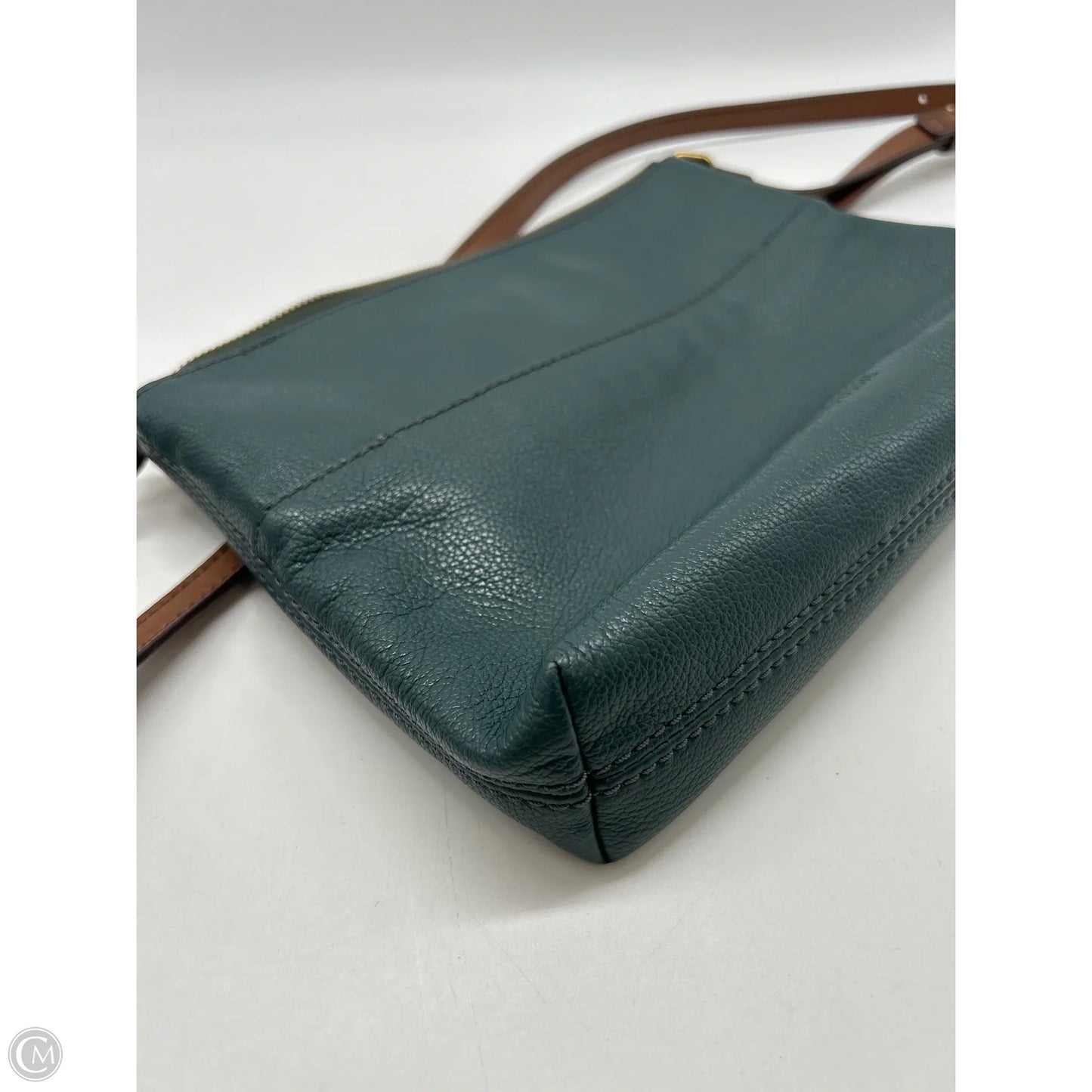 Crossbody Leather By Fossil, Size: Small