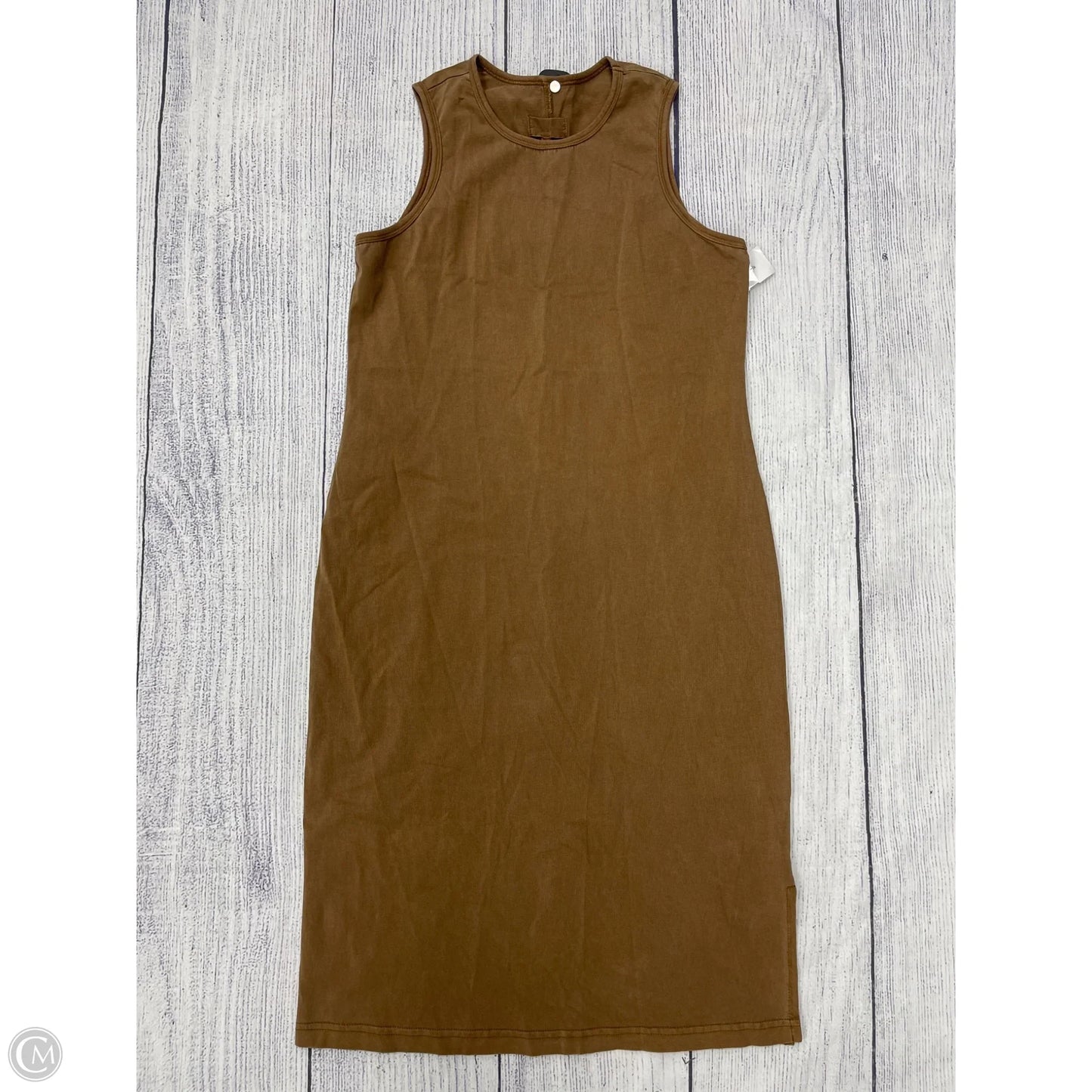 Dress Casual Midi By Thread And Supply In Brown, Size: S
