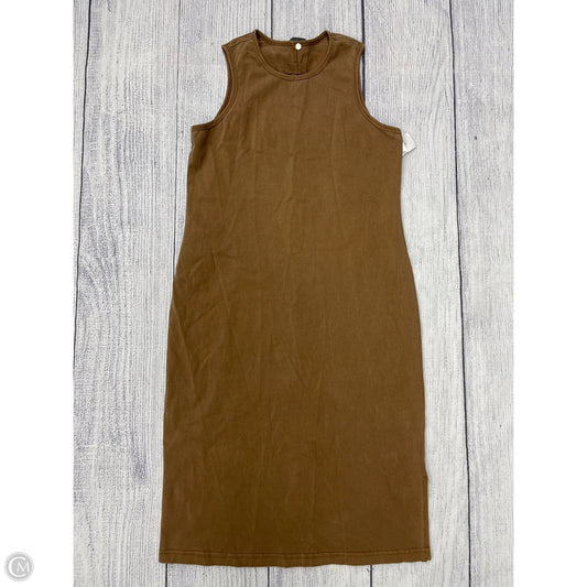 Dress Casual Midi By Thread And Supply In Brown, Size: S