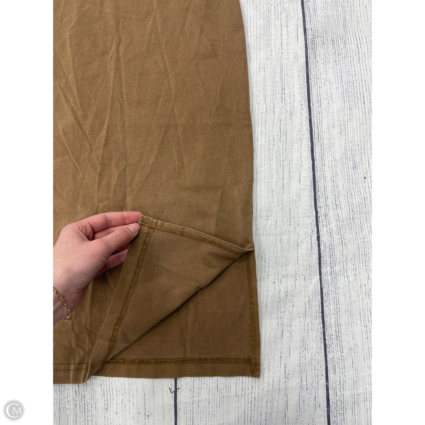 Dress Casual Midi By Thread And Supply In Brown, Size: S