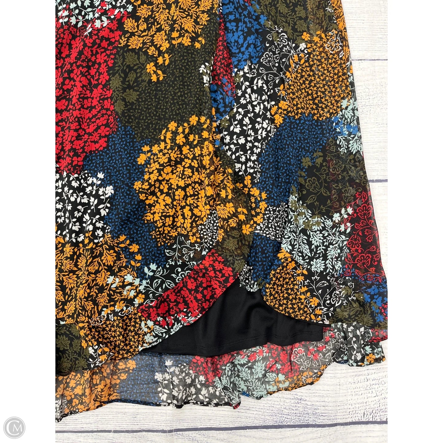 Skirt Maxi By Maurices In Black, Size: 2x