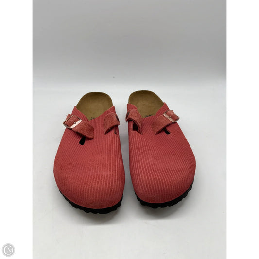 Shoes Flats By Birkenstock In Pink, Size: 9