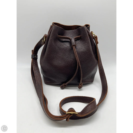 Handbag Leather By Portland Leather, Size: Medium