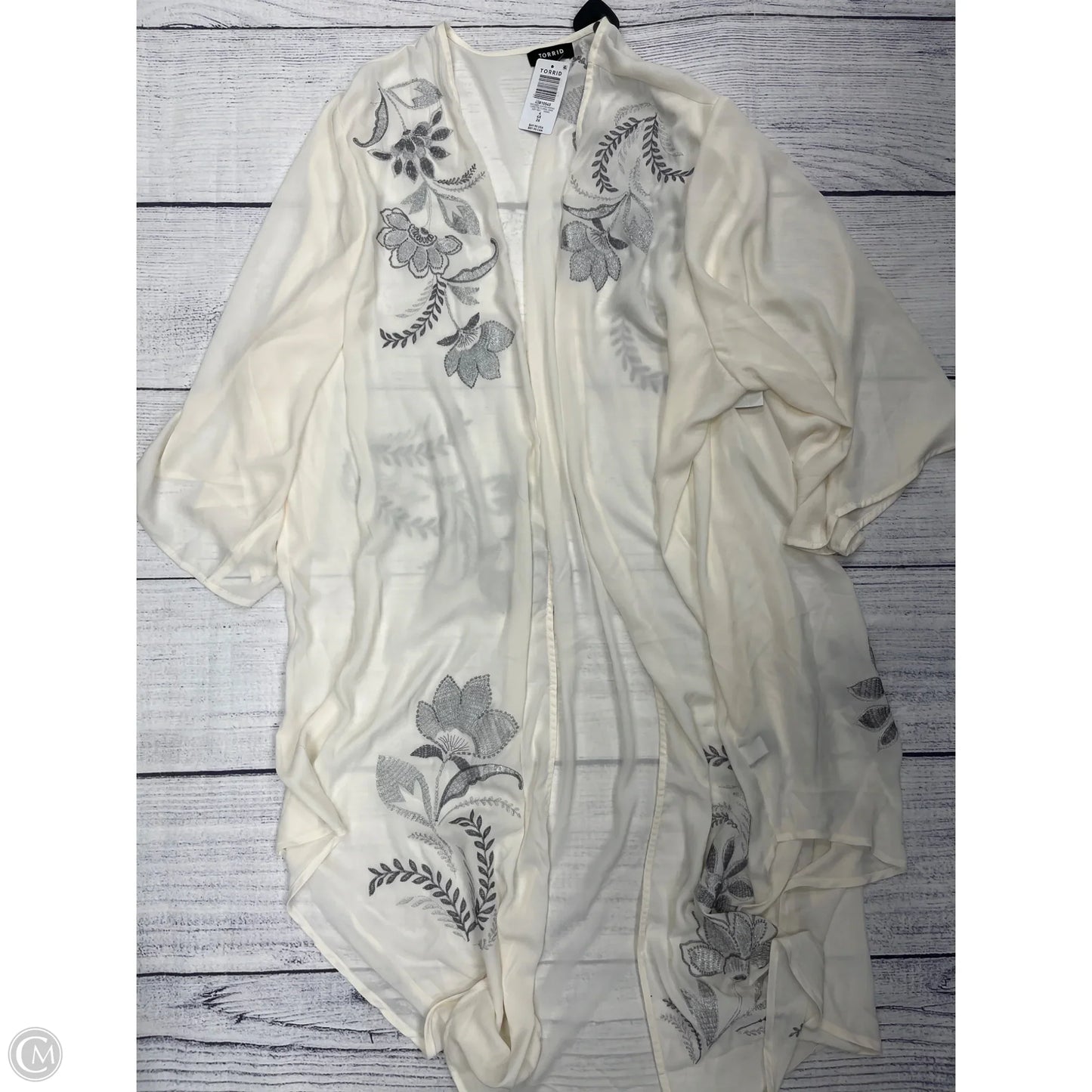 Cardigan By Torrid In White, Size: 4x