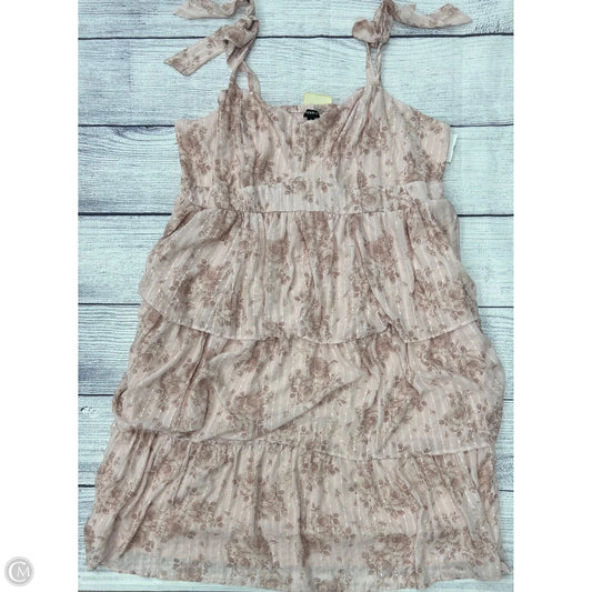Dress Casual Midi By Torrid In Pink, Size: 4x