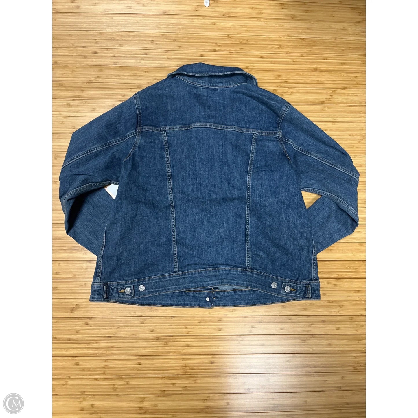 Jacket Denim By Levis In Blue, Size: 2x