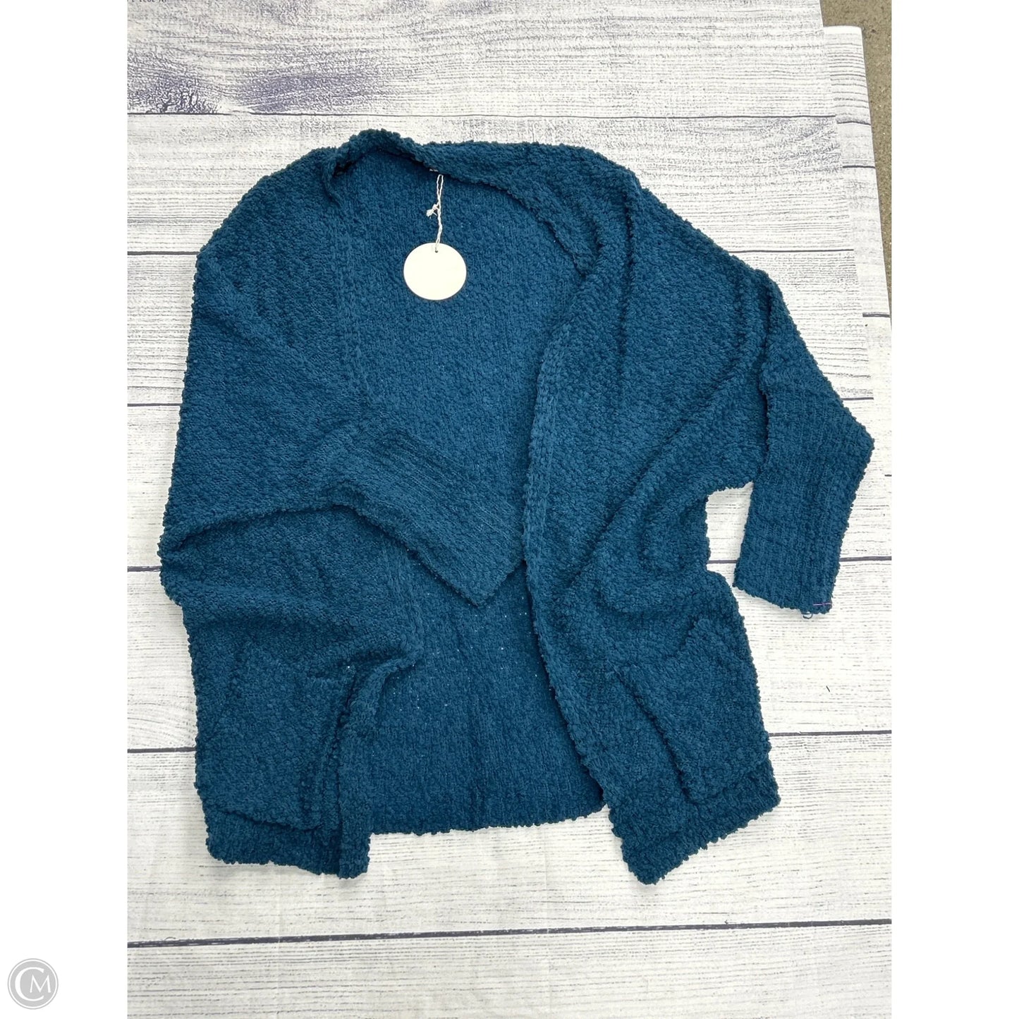 Cardigan By Umgee In Blue, Size: 2x