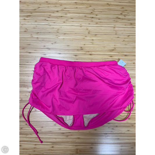Swimsuit Bottom By Cacique In Pink, Size: 16