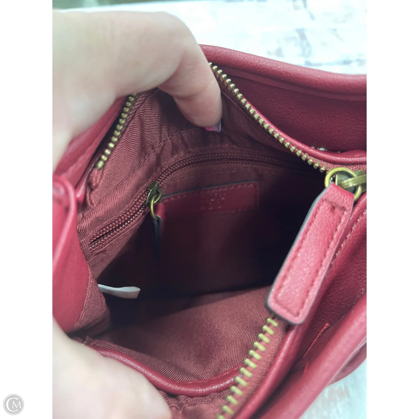 Crossbody Designer By Frye, Size: Small