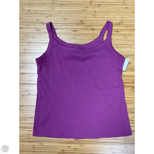 Tank Top By Old Navy In Purple, Size: L