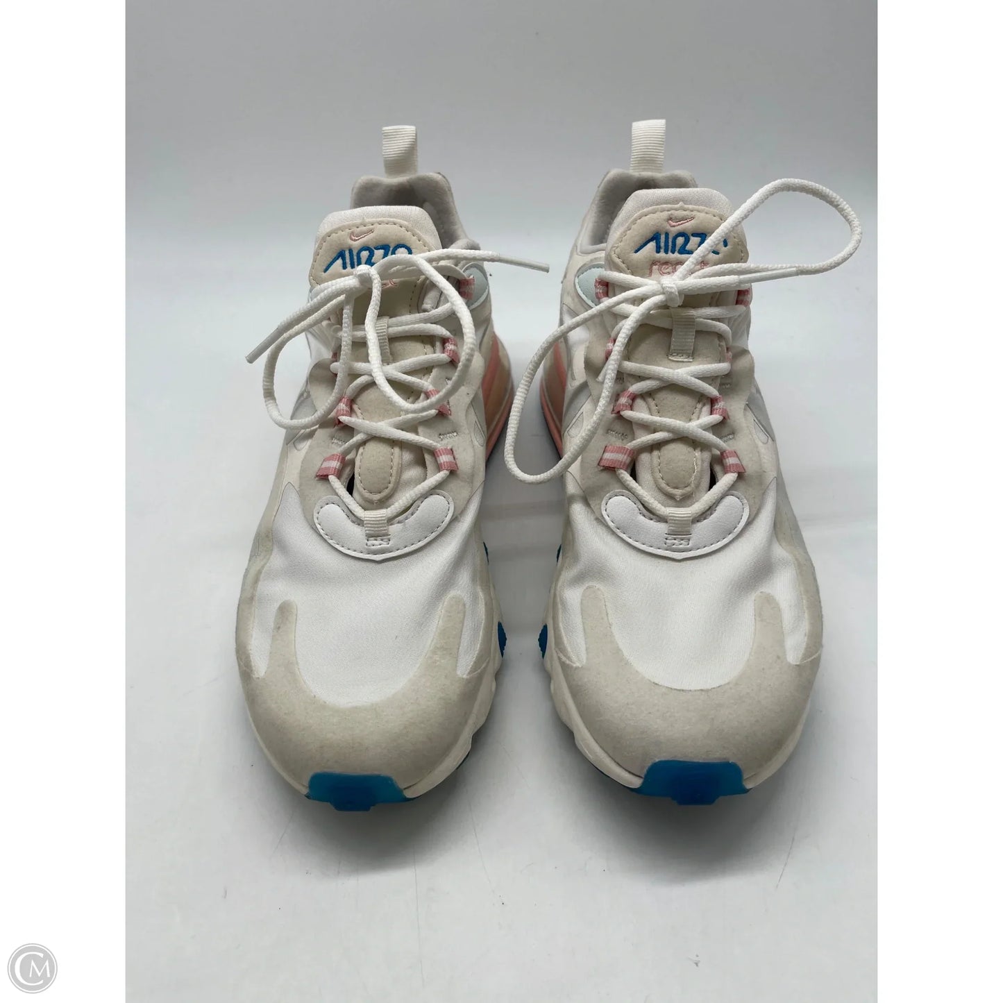Shoes Athletic By Nike In White, Size: 9