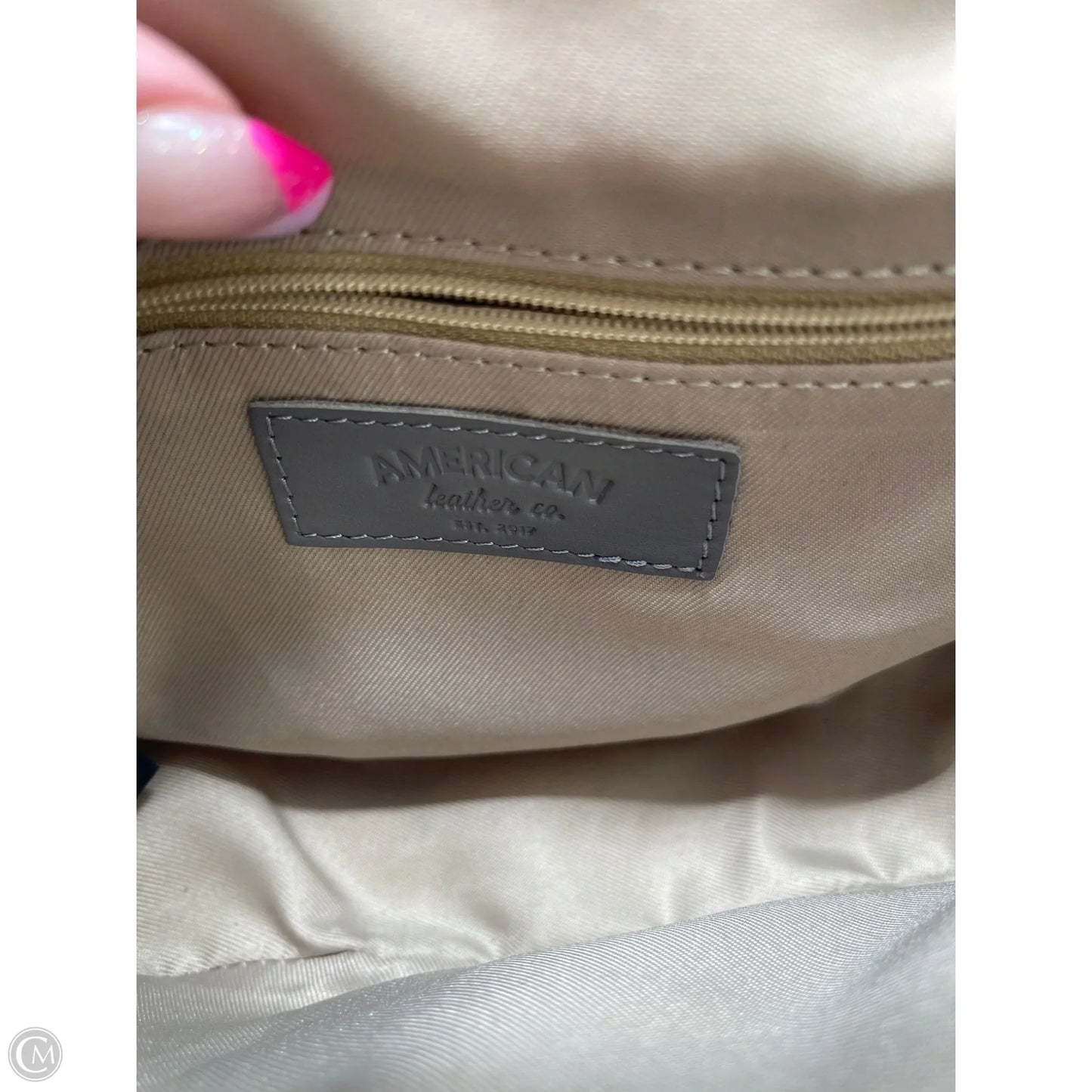 Crossbody Leather By Clothes Mentor, Size: Small