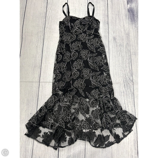Dress Party Long By Sam Edelman In Black, Size: 6