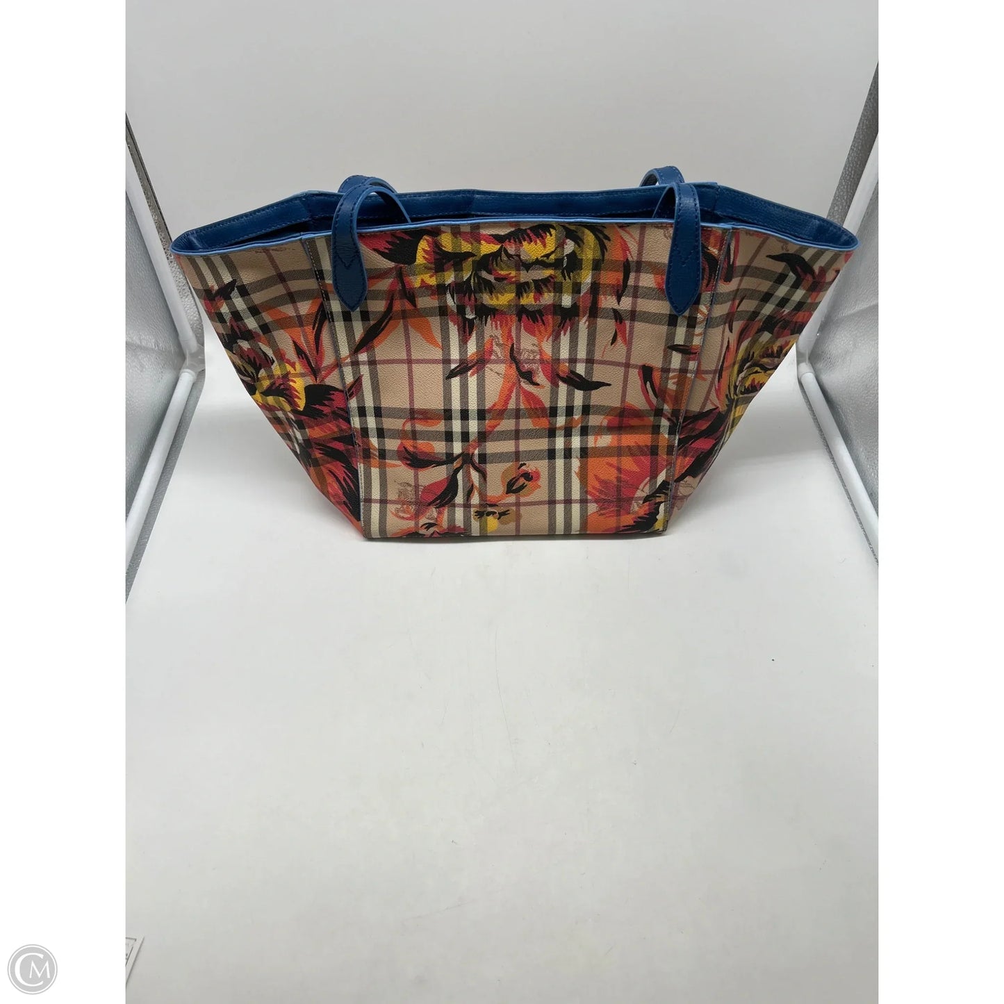 Tote Luxury Designer By Burberry, Size: Medium