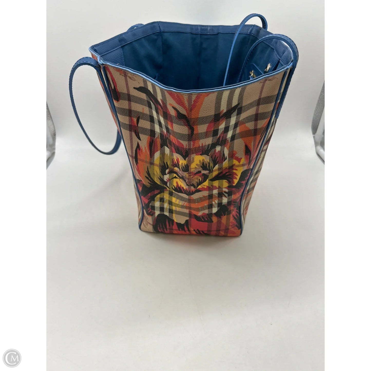 Tote Luxury Designer By Burberry, Size: Medium