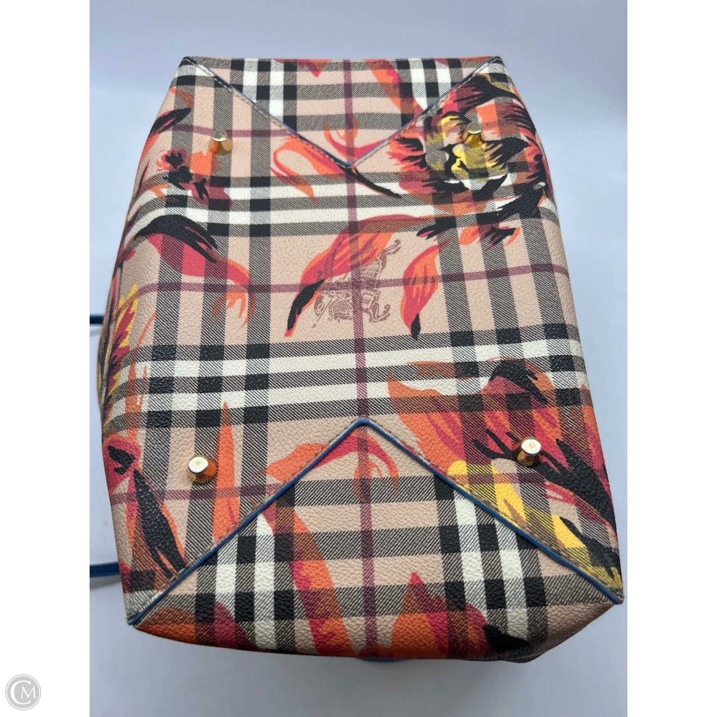 Tote Luxury Designer By Burberry, Size: Medium