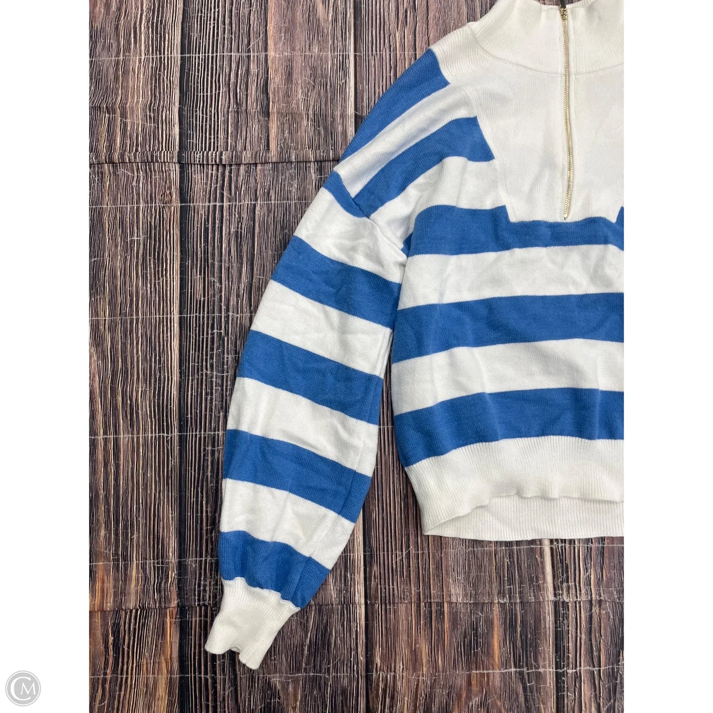 Sweater By Draper James In Blue, Size: M