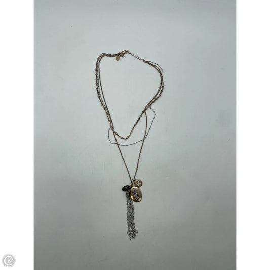 Necklace Layered By Silver