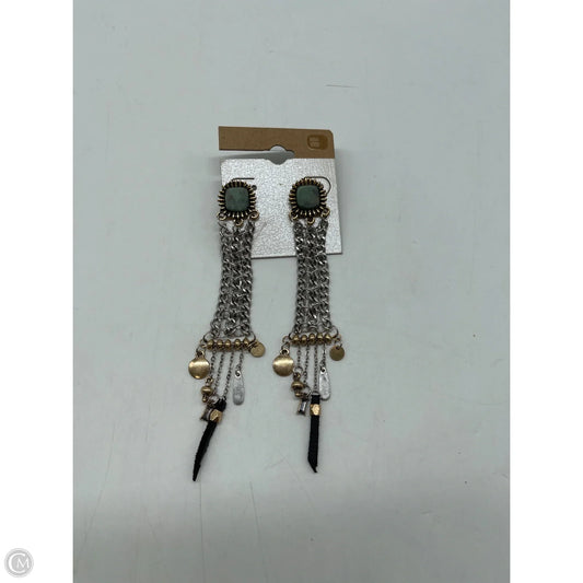 Earrings Dangle/drop By Buckle Black