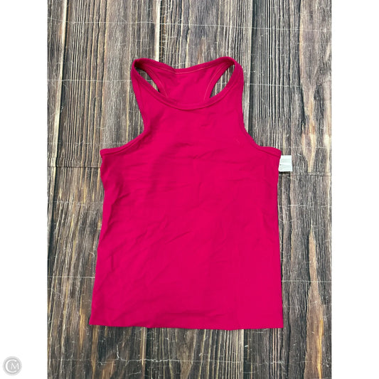 Athletic Tank Top By Lululemon In Pink, Size: S
