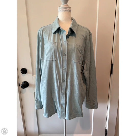 Top Long Sleeve By 32 Degrees In Blue, Size: Xl