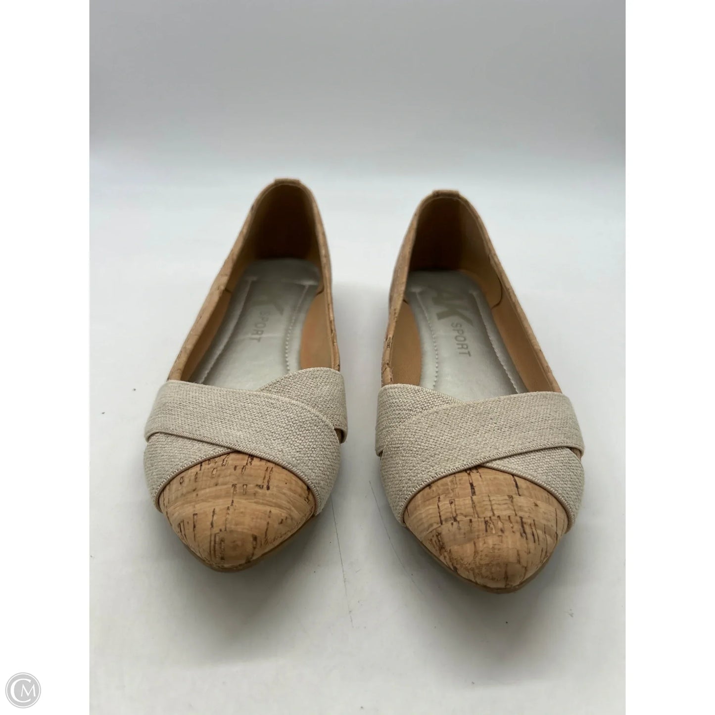 Shoes Flats By Anne Klein In Tan, Size: 8