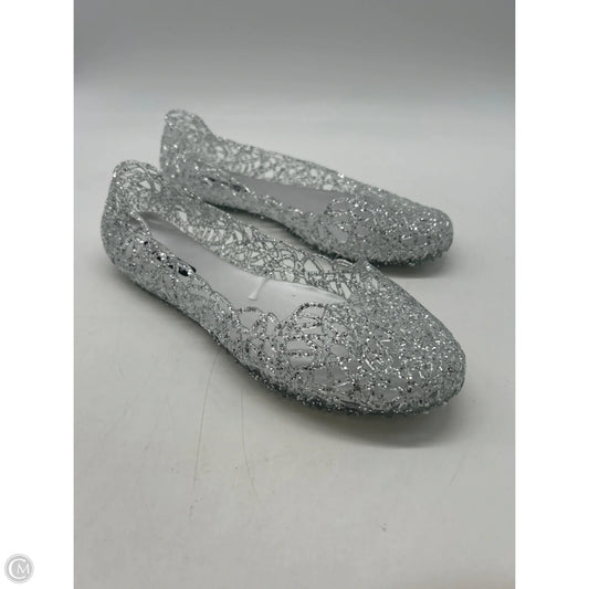 Shoes Flats By Clothes Mentor In Clear, Size: 6