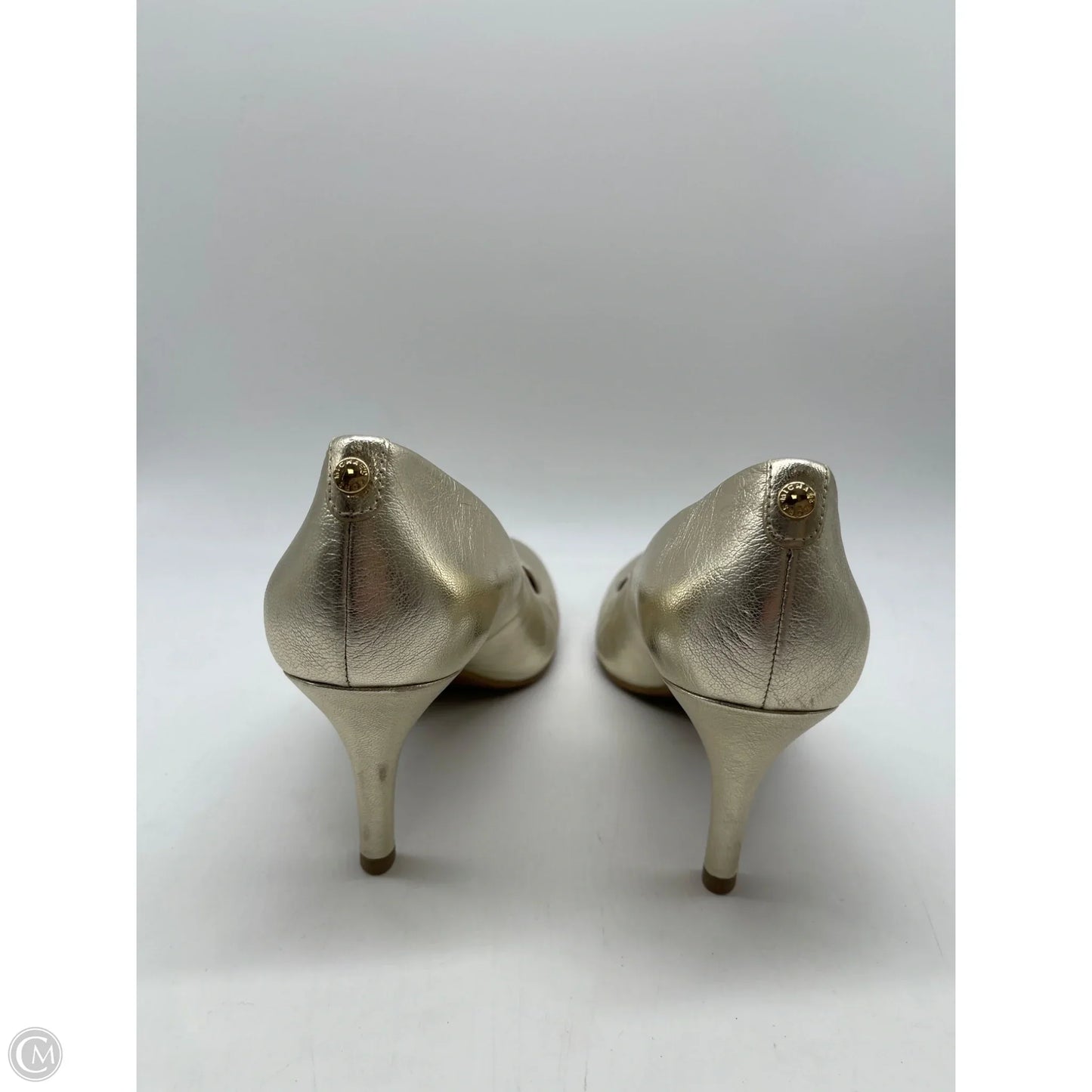 Shoes Heels Stiletto By Michael By Michael Kors In Gold, Size: 9