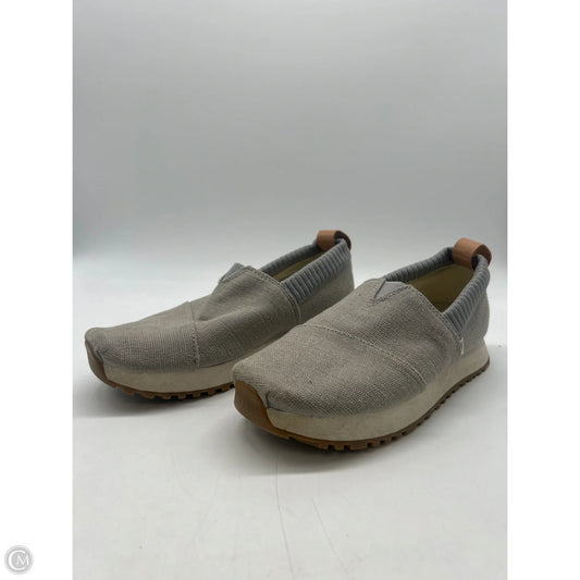 Shoes Sneakers By Toms In Tan, Size: 7.5