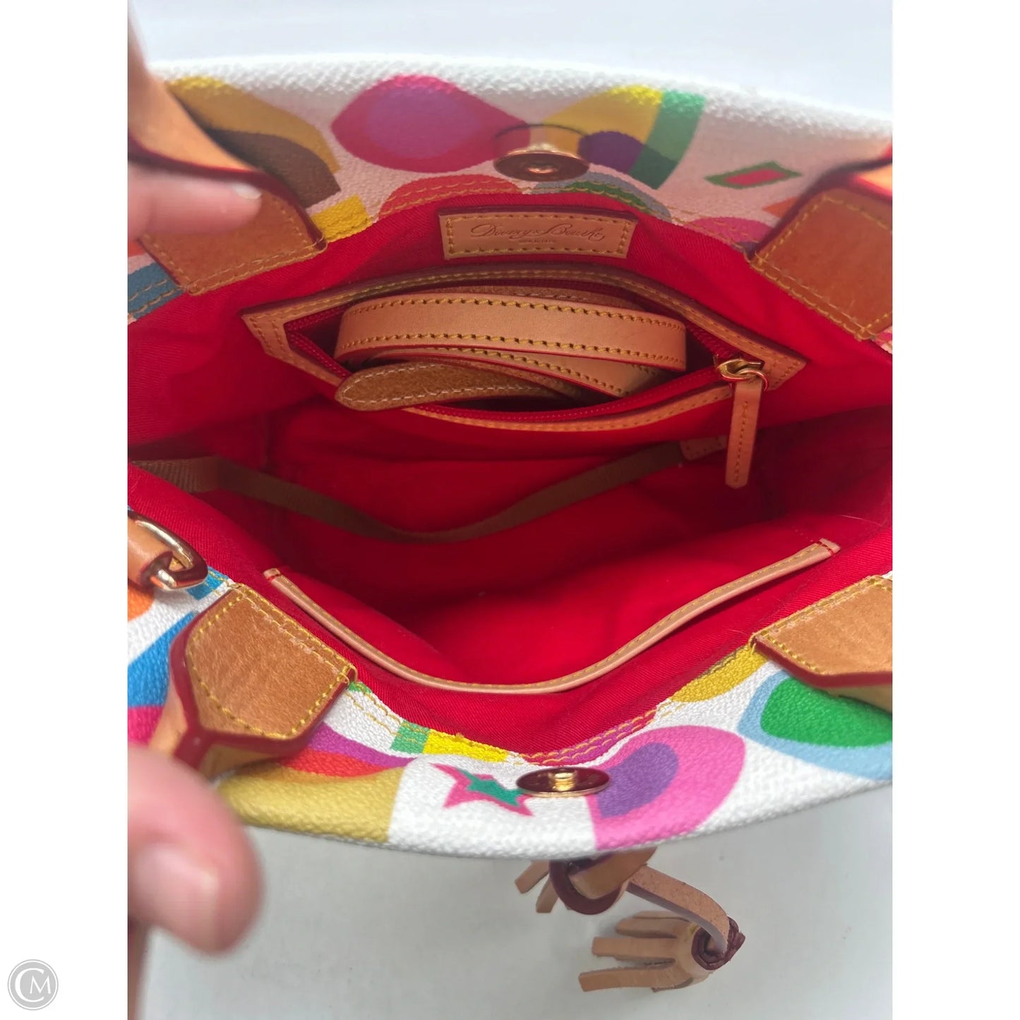 Crossbody Designer By Dooney And Bourke, Size: Small