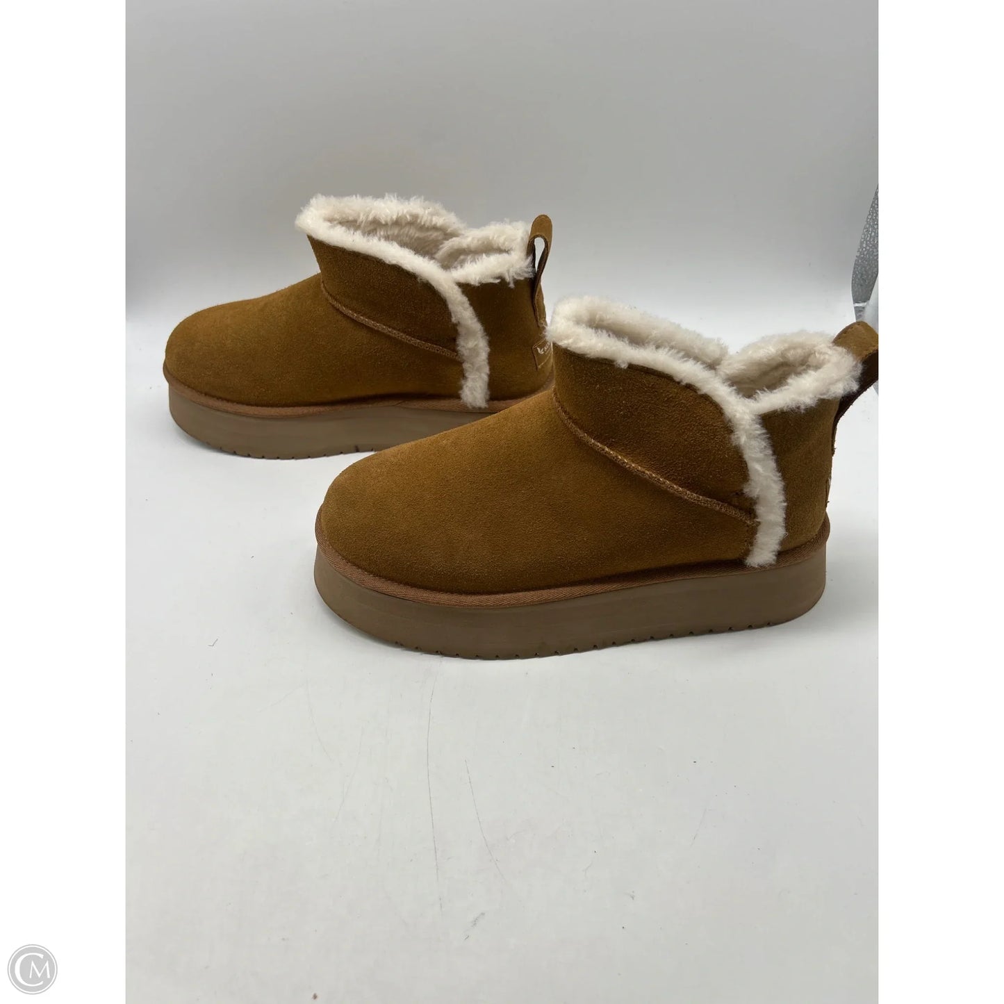 Boots Ankle Flats By Koolaburra By Ugg In Brown, Size: 9